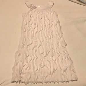 Pretty white little girls dress